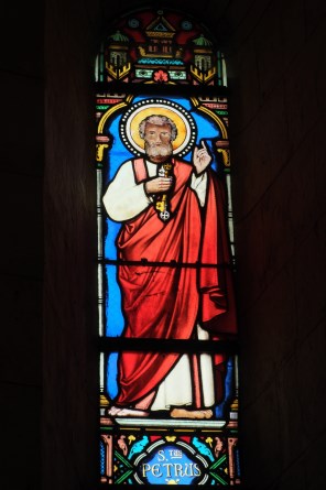 사도 성 베드로_photo by GFreihalter_in the Church of Saint-Hilaire in Melle_France.jpg